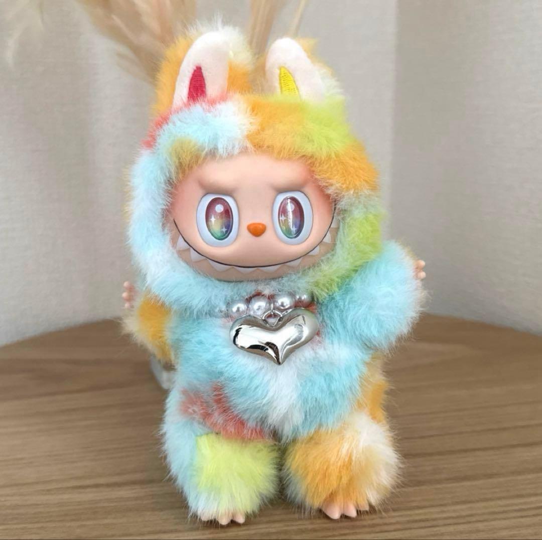 海外限定 レア ジモモ JIMOMO ラブブ labubu レインボー 彩虹4 - メルカリ