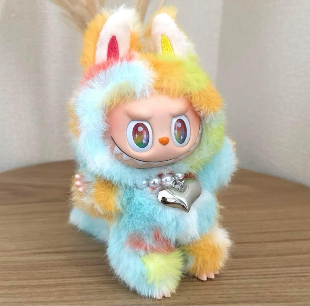 海外限定 レア ジモモ JIMOMO ラブブ labubu レインボー 彩虹4 - メルカリ