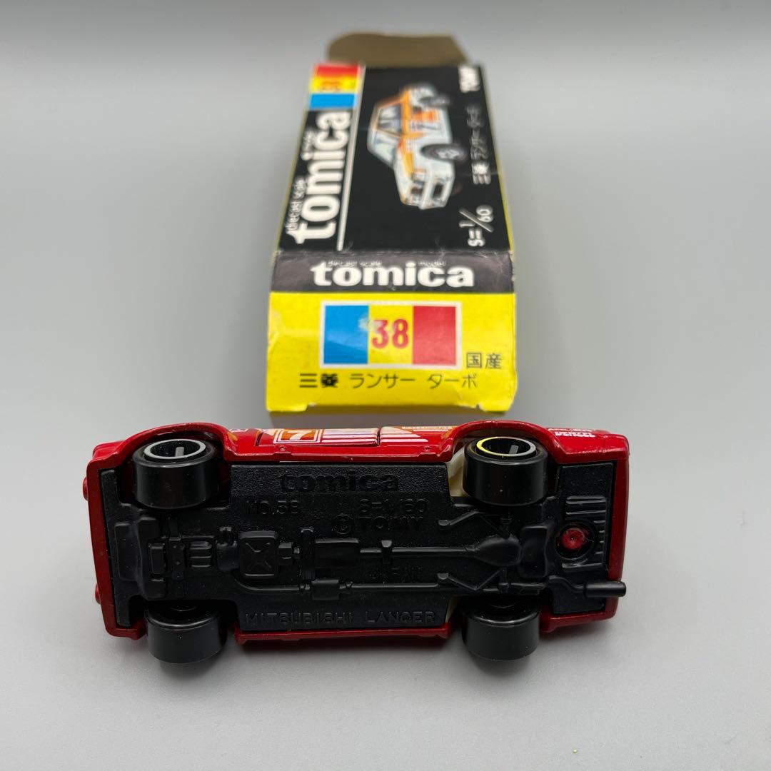 トミカ 38 三菱ランサーターボ - メルカリ