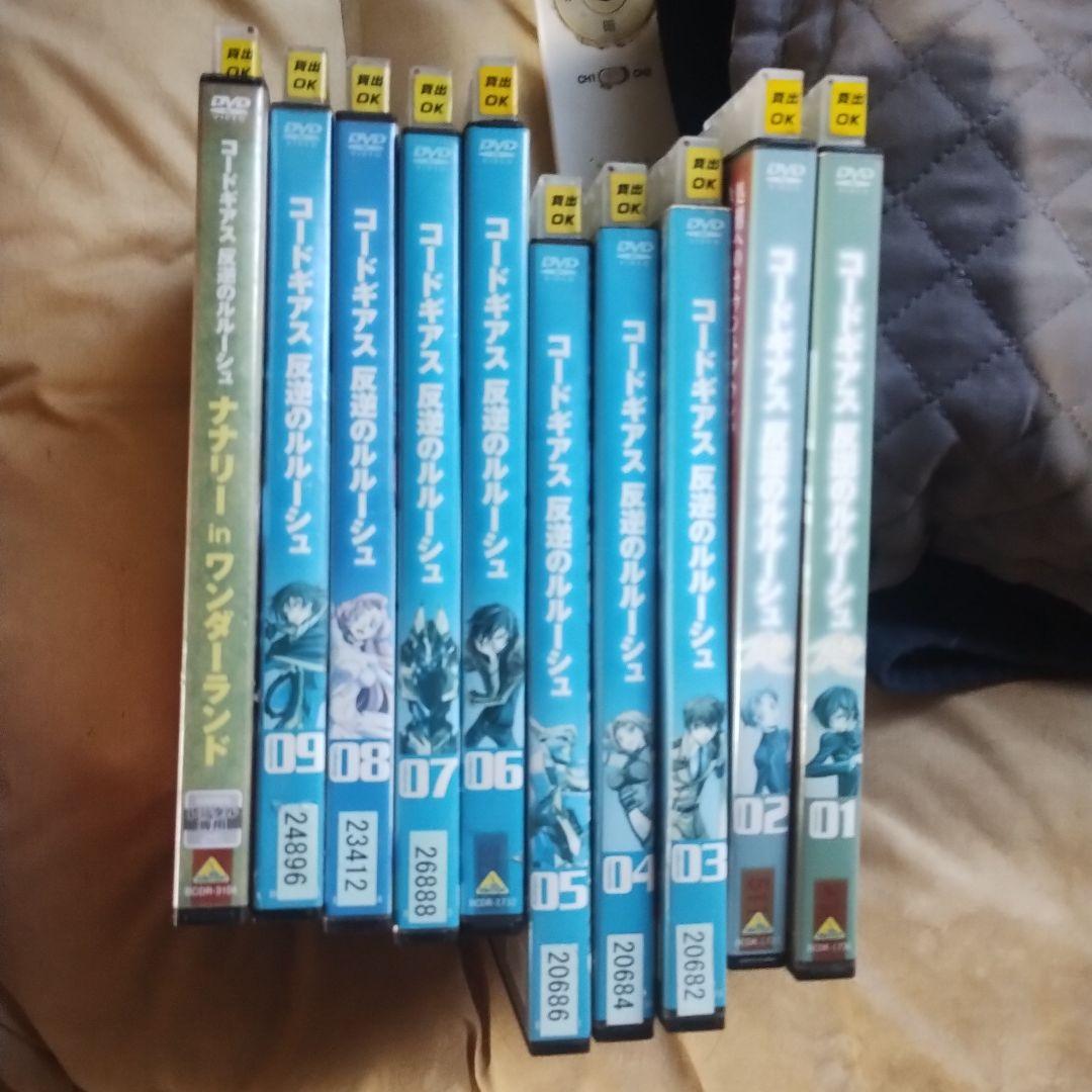 コードギアス 反逆のルルーシュ DVD 全巻セット - メルカリ