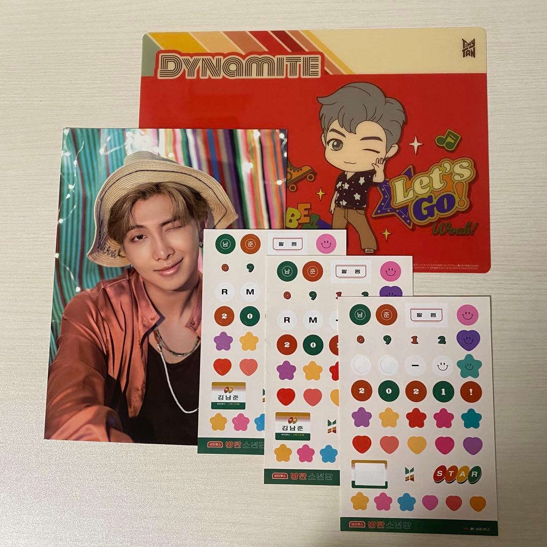 BTS ナムジュン RM トレカ セット クリアファイル - メルカリ