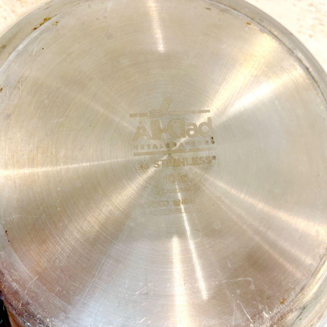 美品☆All-Clad オールクラッド☆ステンレス超高級フライパン☆24.5cm