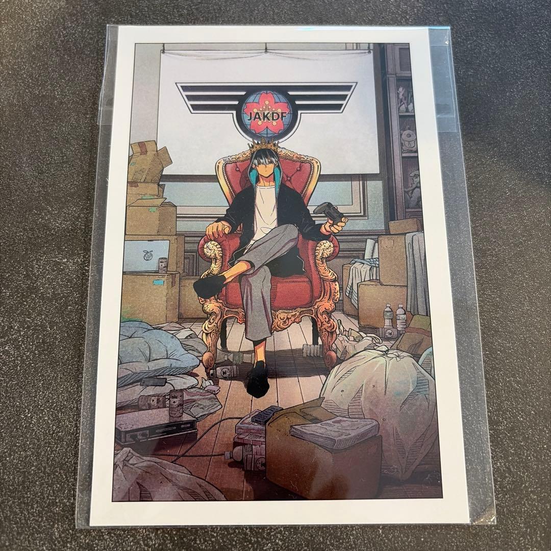 怪獣8号 韓国 特典 イラストカード 鳴海弦 - メルカリ