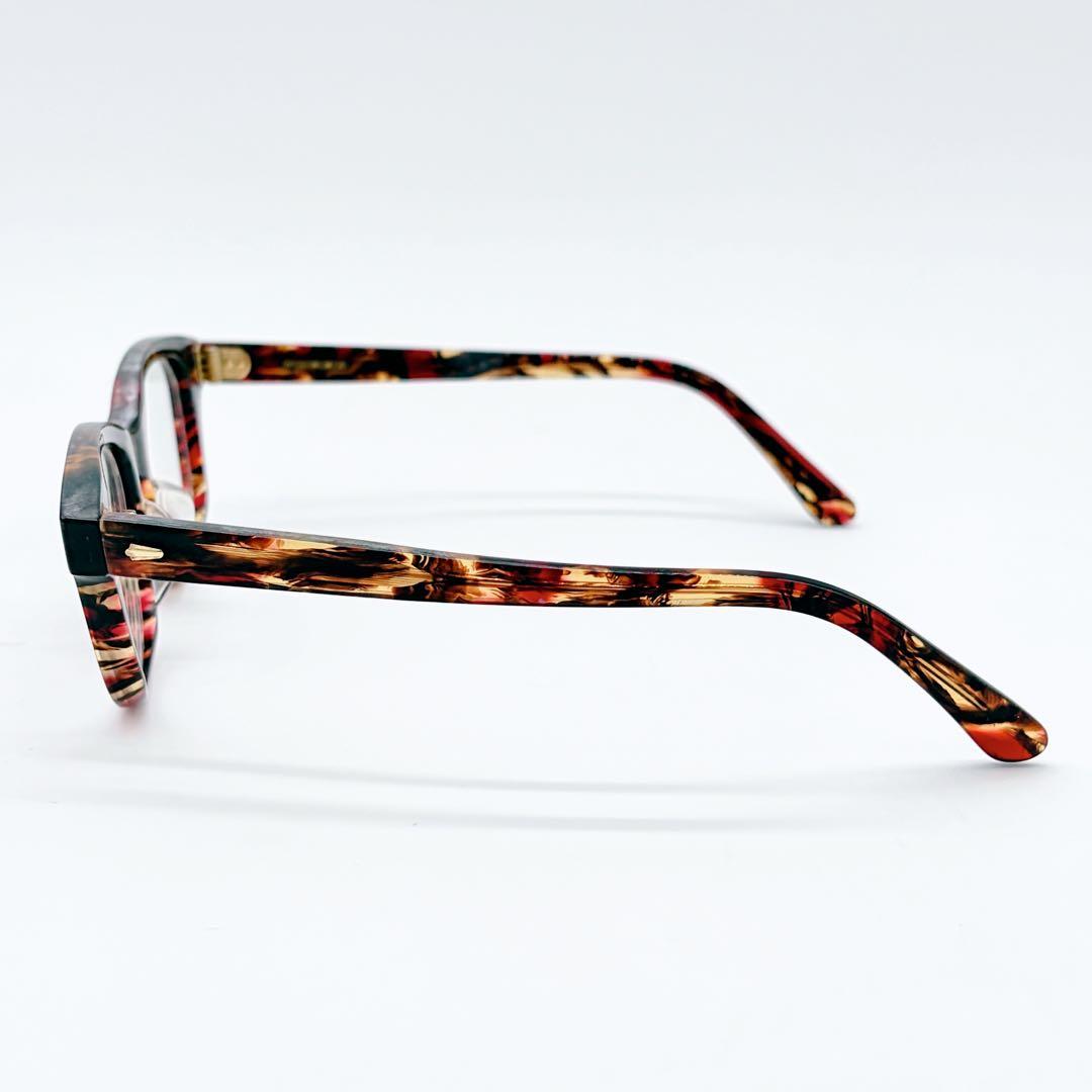 白山眼鏡店 鼈甲 1975 レトロ ブラウン - メルカリ