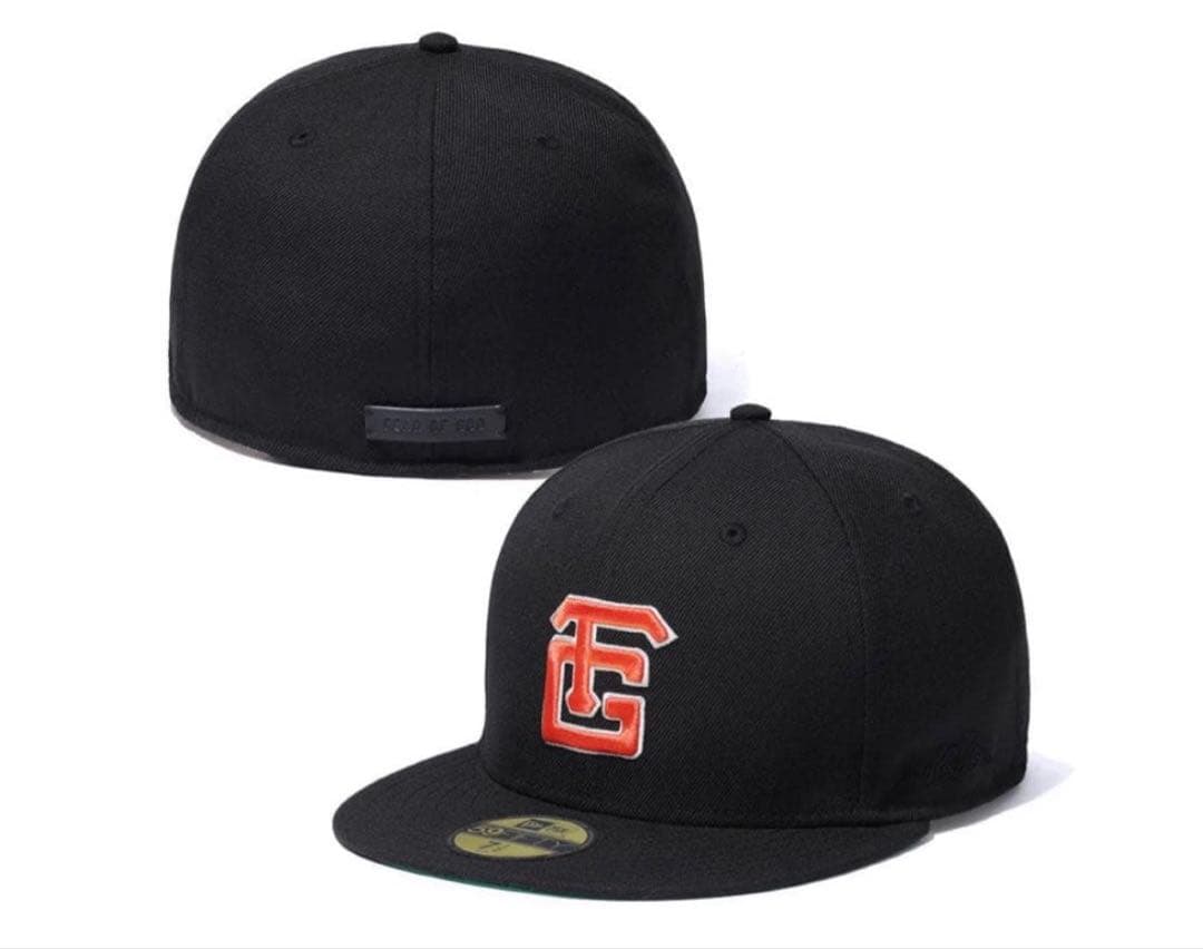 59FIFTY FEAR OF GOD x 読売ジャイアンツ Black 黒