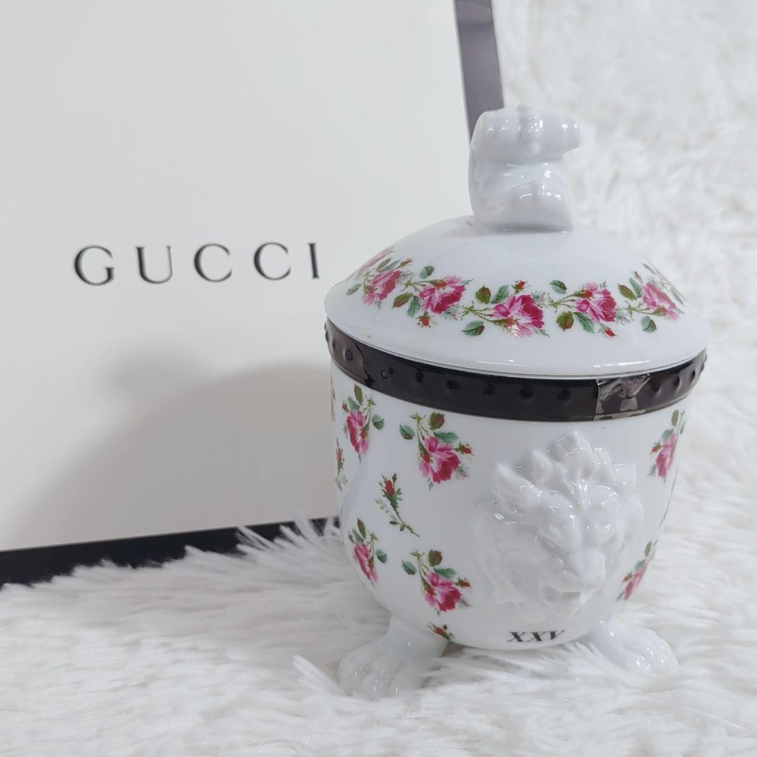ピンクローズ様専用 GUCCI アロマキャンドル 6814 ルガーノ ライオン