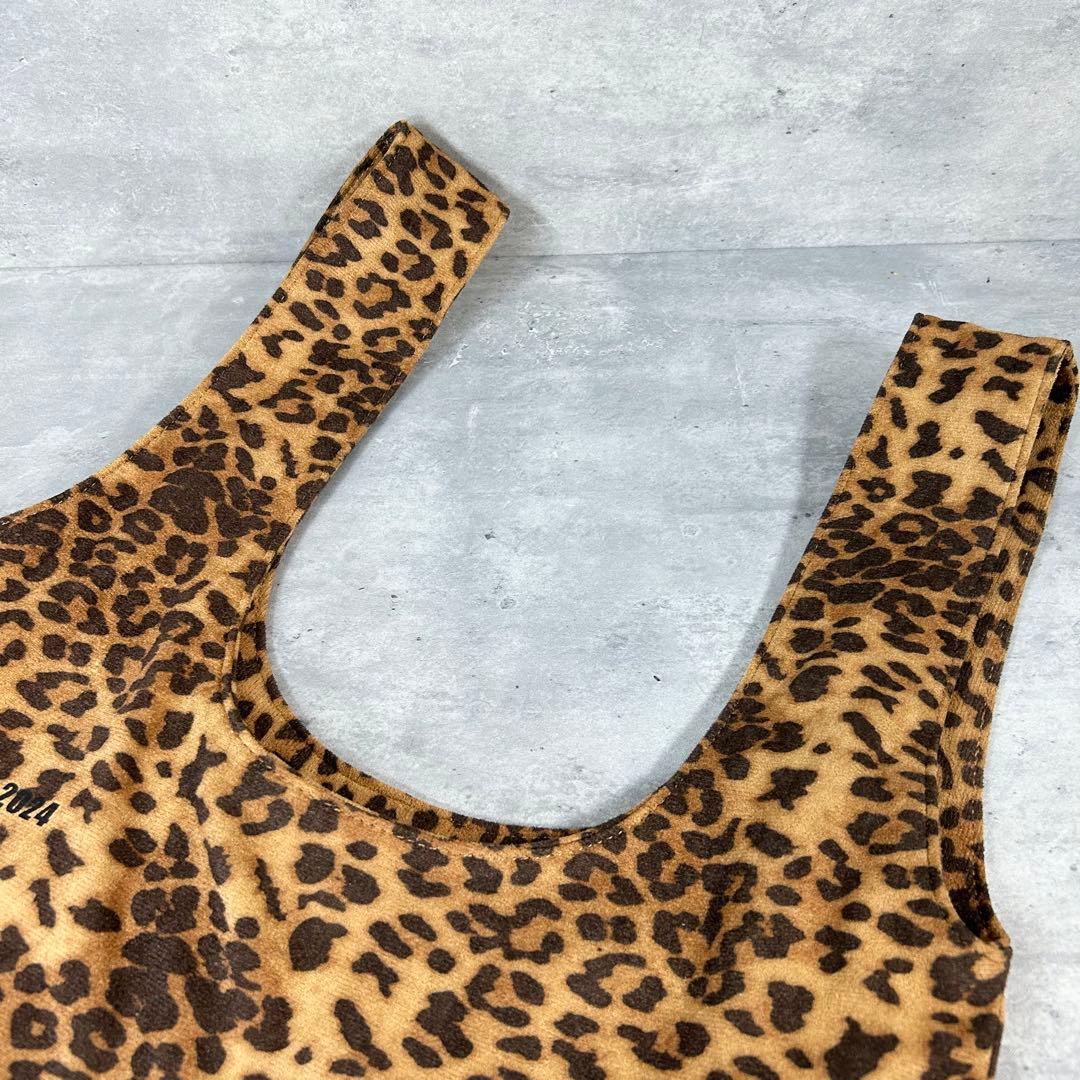 Whim Gazette Hoaw. ショッパーバッグ レオパード キャメル