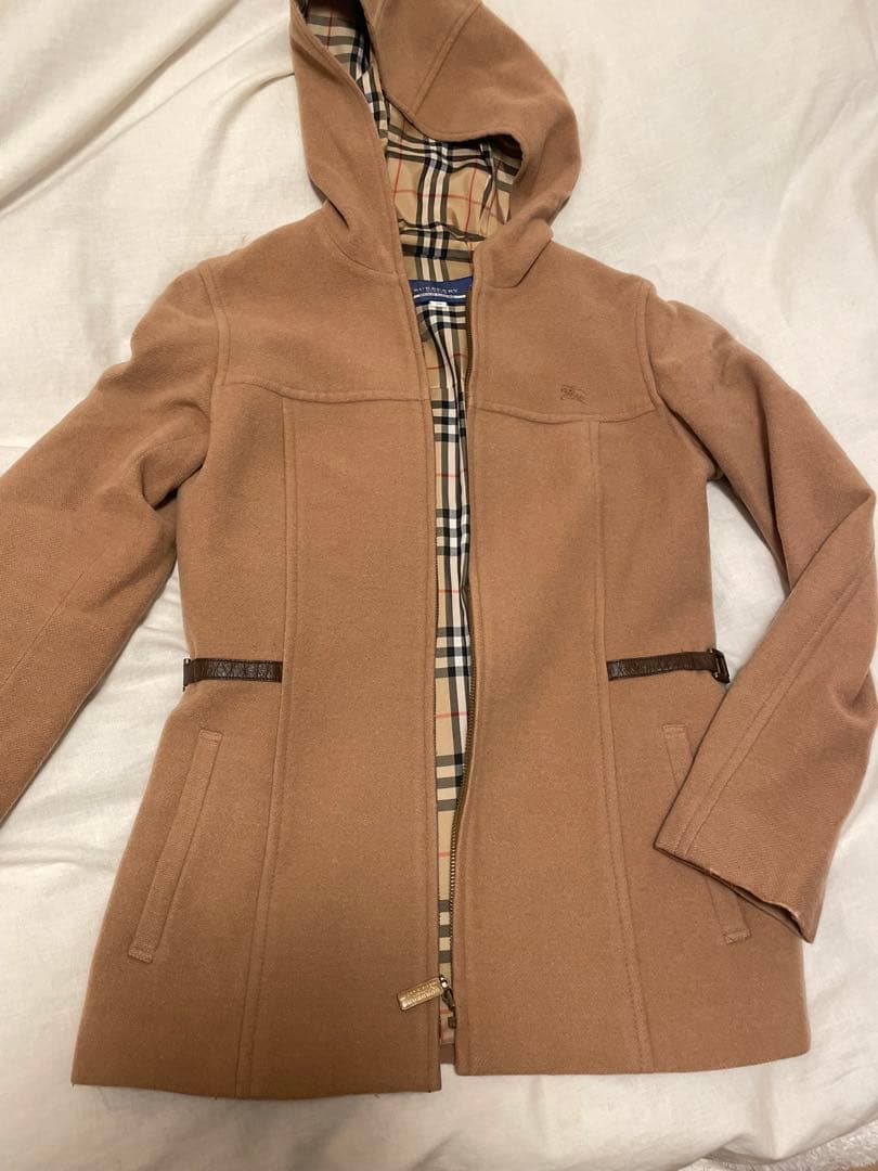 バーバリー　ノバチェック　ウール　コート　ロゴ刺繍 バーバリー(BURBERRY)バーバリー ノバチェック その他コート 衣料品