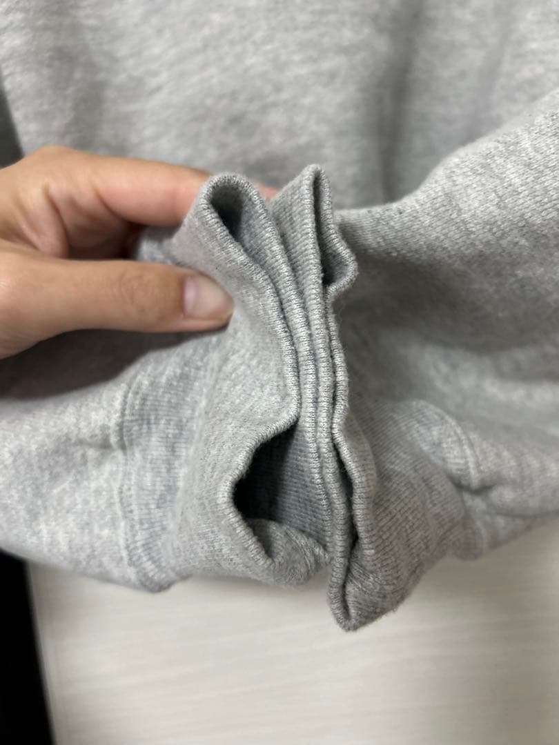 SHISHIKUI ☆ Brushed Crew グレー