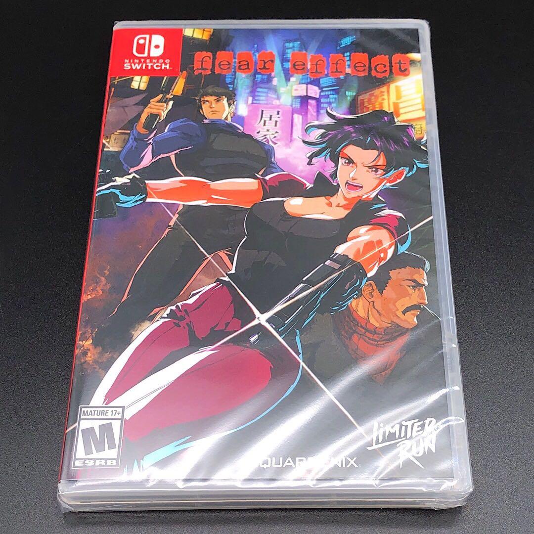 Fear Effect フィアエフェクト switch ニンテンドースイッチ Fear Effect Standard Edition (Switch, PS5) – Limited Run Games