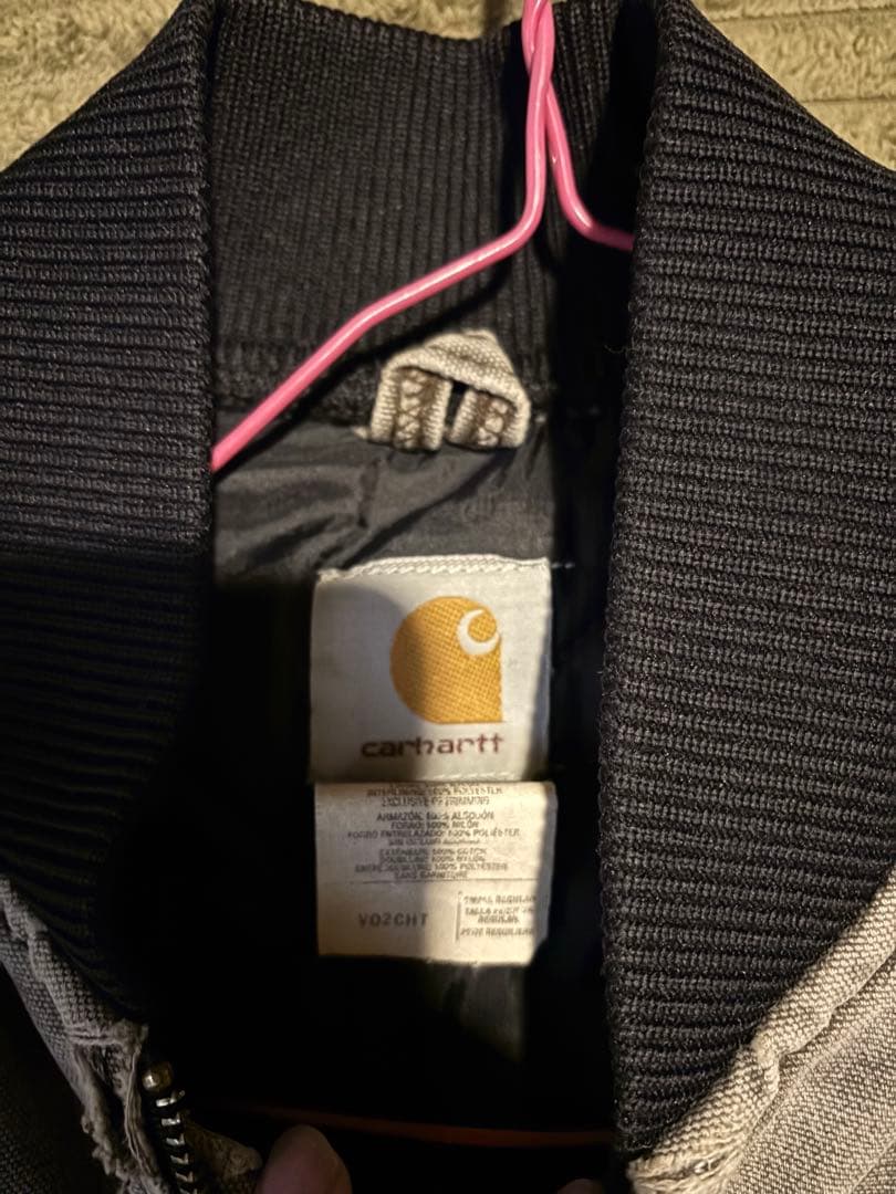 Carhartt グレー ジップアップベスト - メルカリ