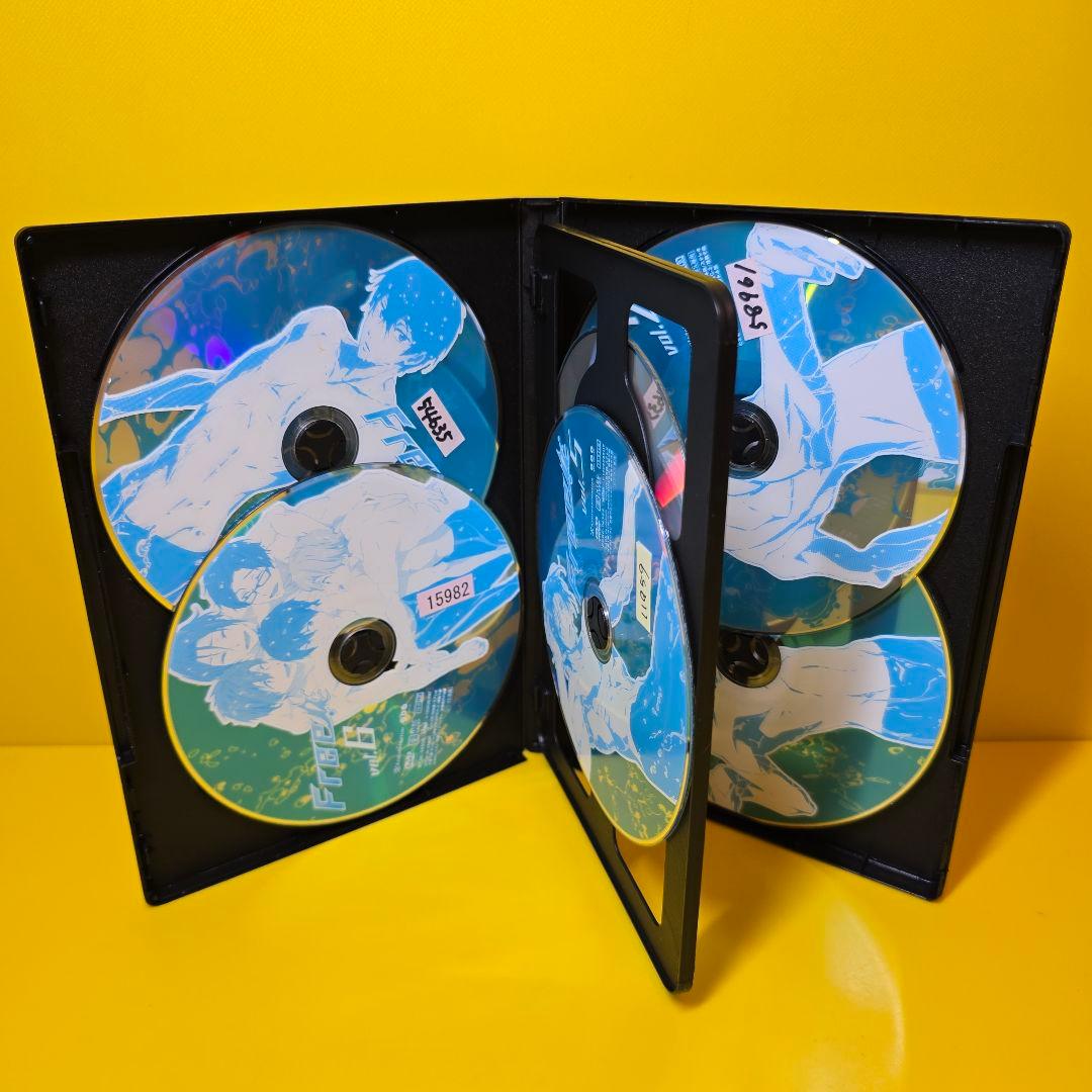 新品ケース交換済・Free!　1期～3期+映画、劇場版、特別編　DVD全26巻セ