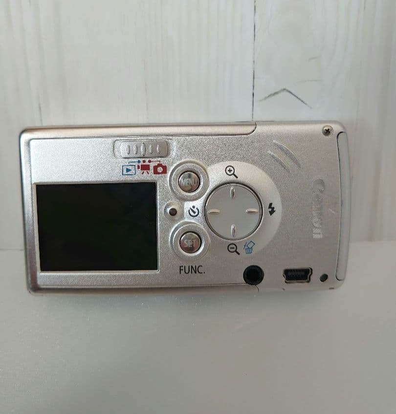 動作確認済】CanonIXYDIGITAL Lシルバー400万画素/充電器付 - メルカリ