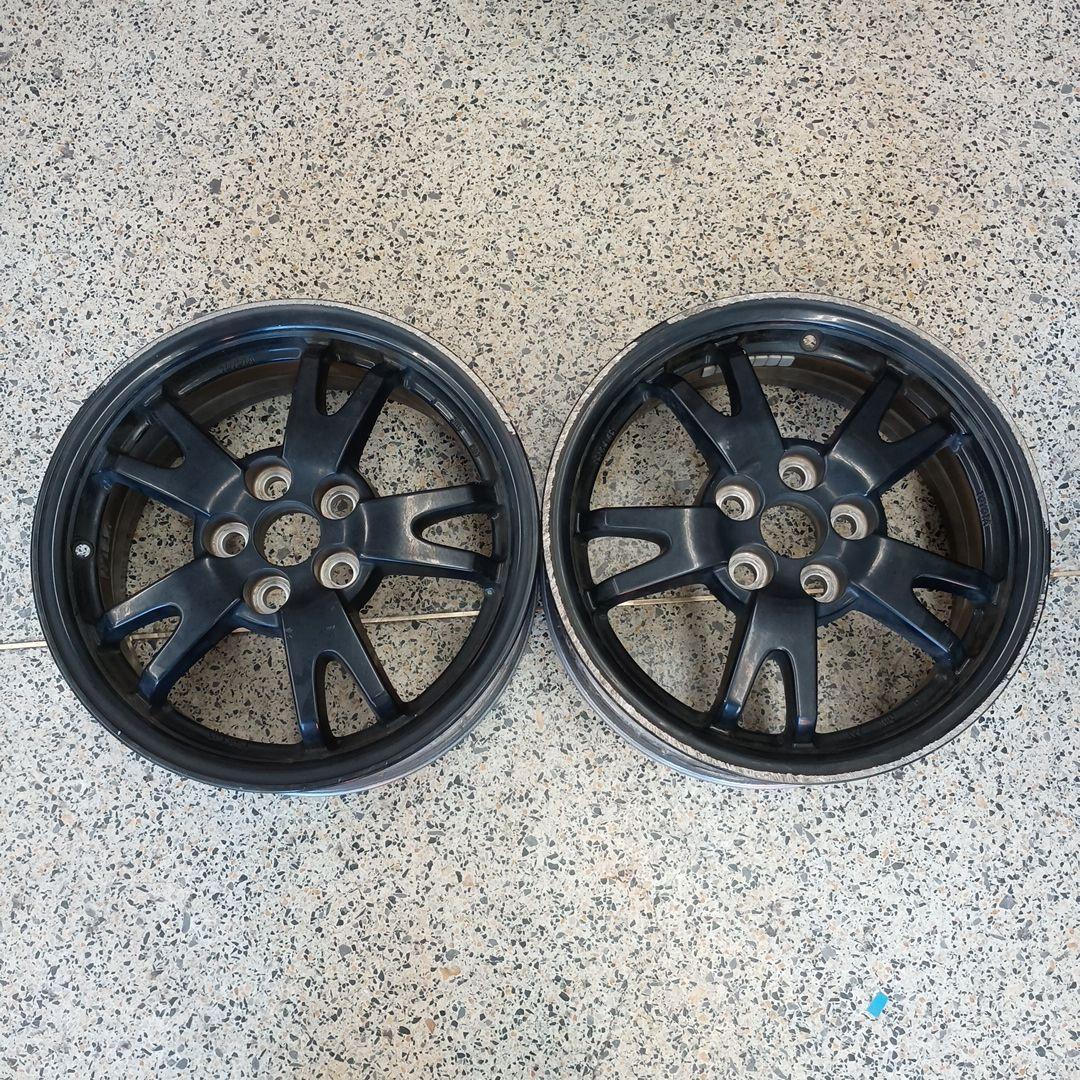 【純正】プリウス純正 15インチ アルミ 2本文 15インチプリウス純正アルミホイールタイヤセット（ナット付き