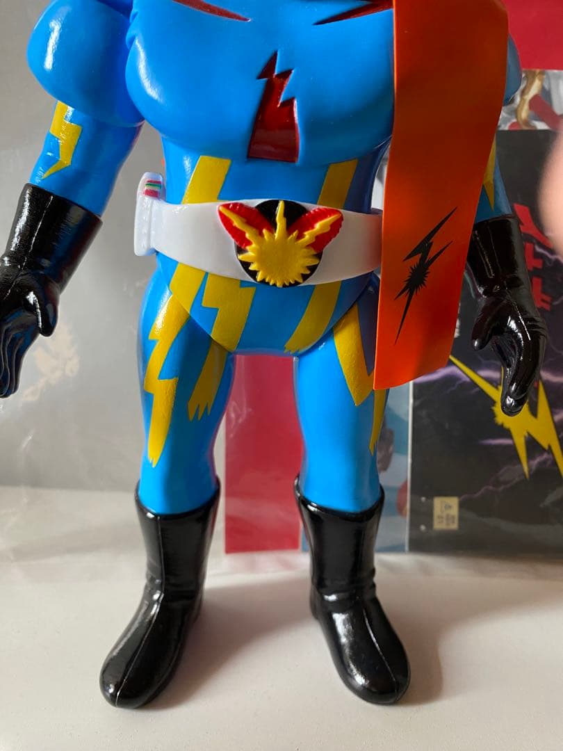 イナズマンF 東映レトロソフビ 開封済み - メルカリ