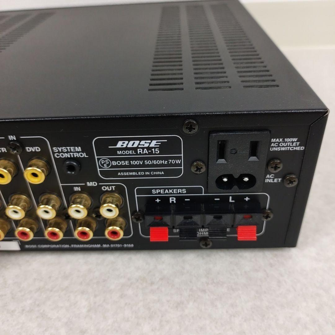 美品】BOSE RA-15 ステレオレシーバー アンプ ボーズ コンポ 単体