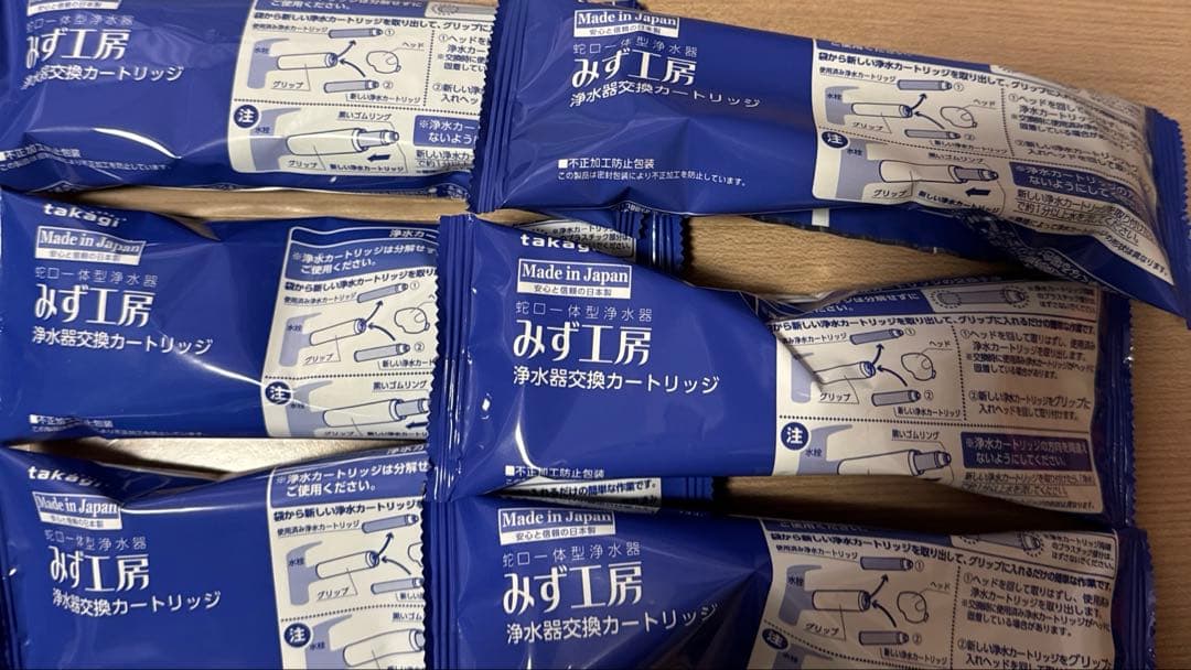 みず工房　タカギ　浄水器カートリッジ　JC0062✖️６本 Amazon | タカギ 蛇口一体型 浄水器 みず工房 交換 カートリッジ