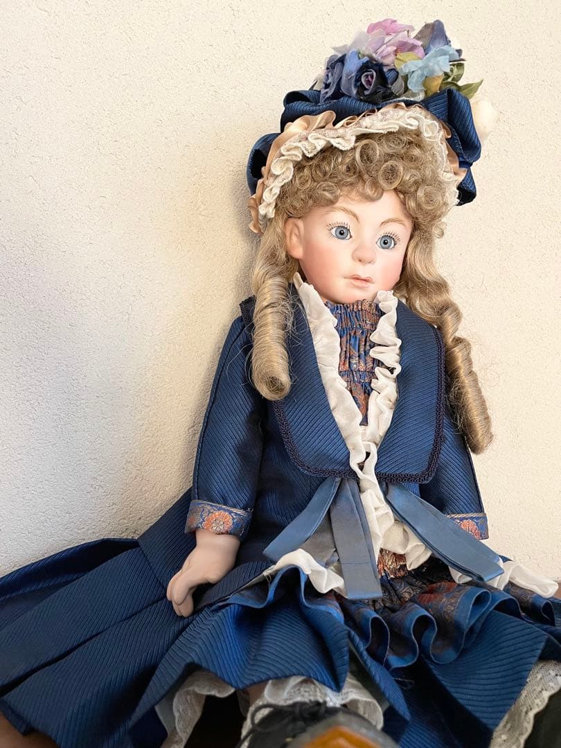 ビスクドール ハンドメイド 創作人形 アンティーク フランス人形