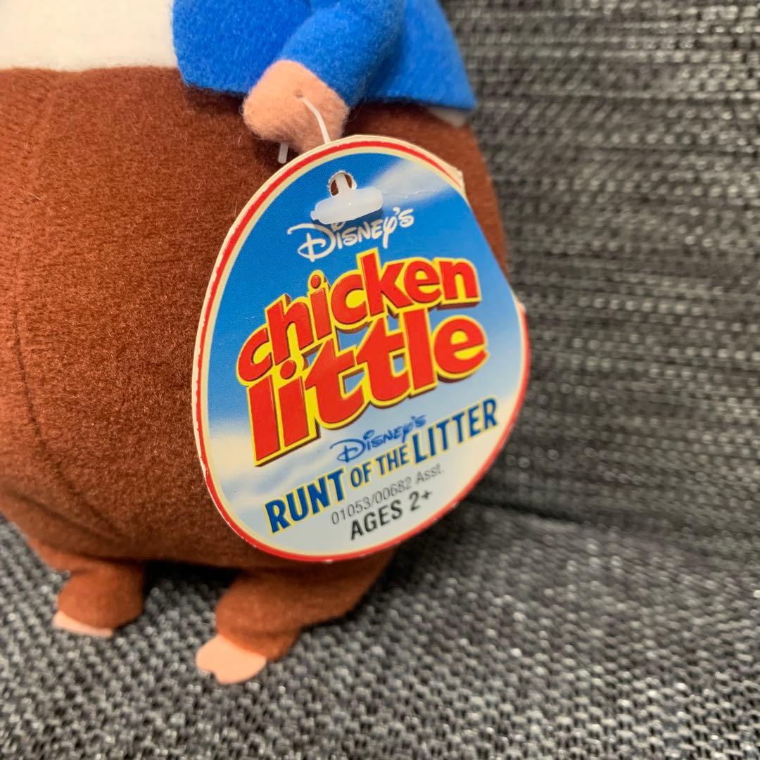 ディズニー チキンリトル ぬいぐるみ 海外 ラント ブタ タグ付き