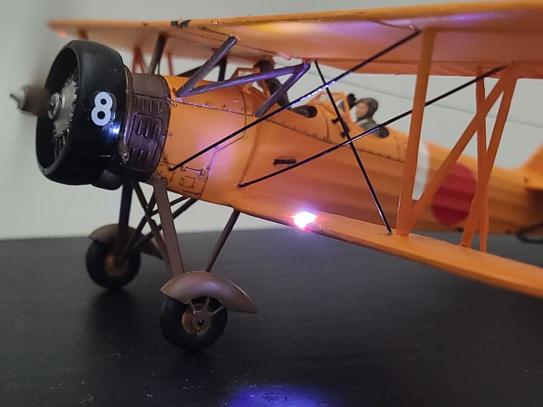 tomoya様専用 九五式中間練習機(赤とんぼ)大刀洗リアルモーターライズ