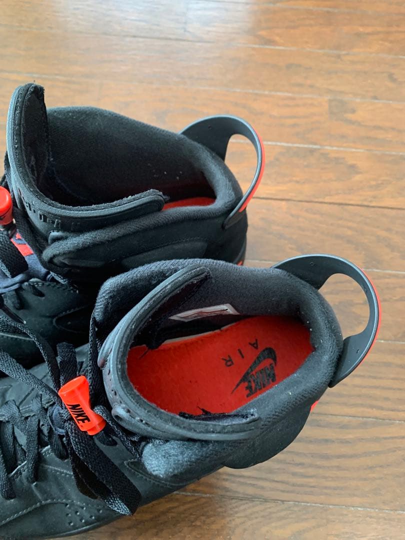 NIKE ナイキ エアジョーダン6 インフラレッド ブラック 28.5cm