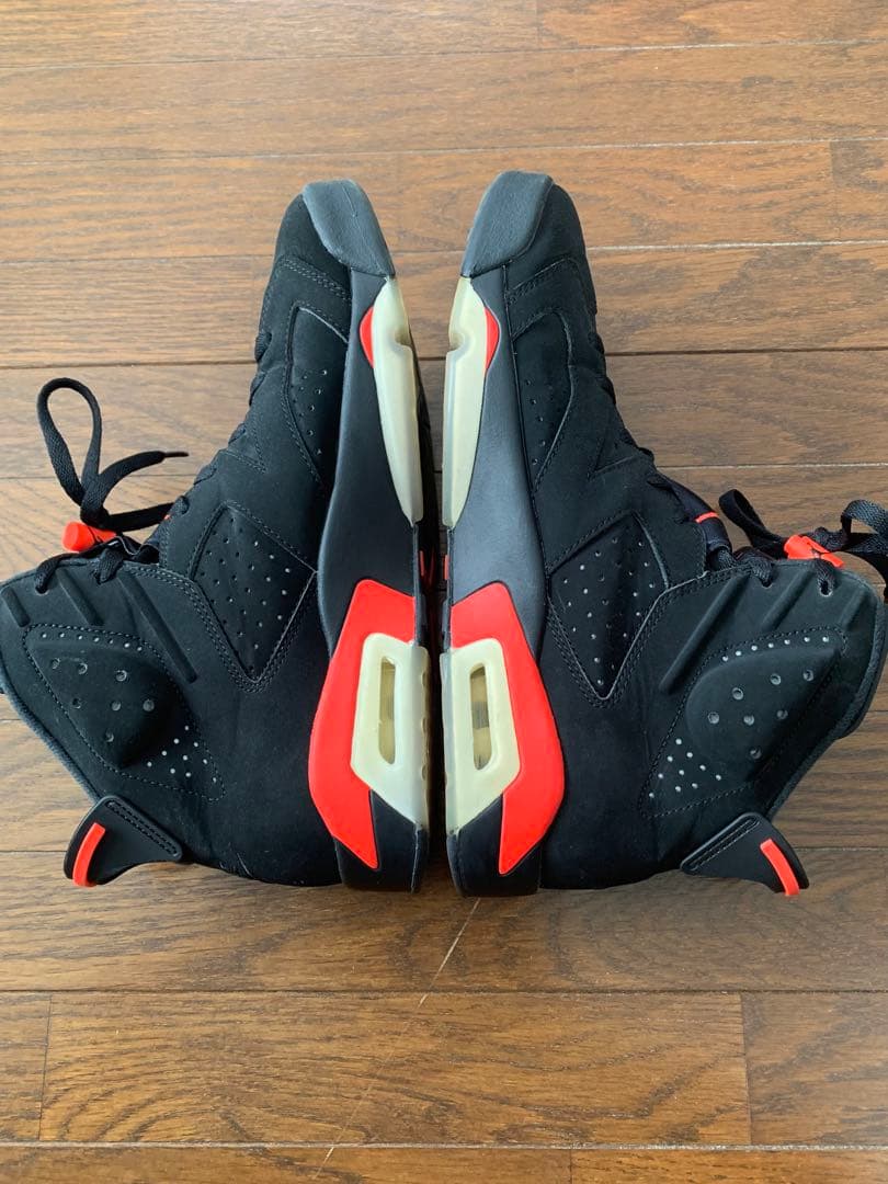 NIKE ナイキ エアジョーダン6 インフラレッド ブラック 28.5cm