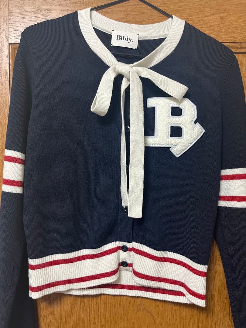 Bibiy B. CLUB TIE CARDIGAN カーディガン - メルカリ