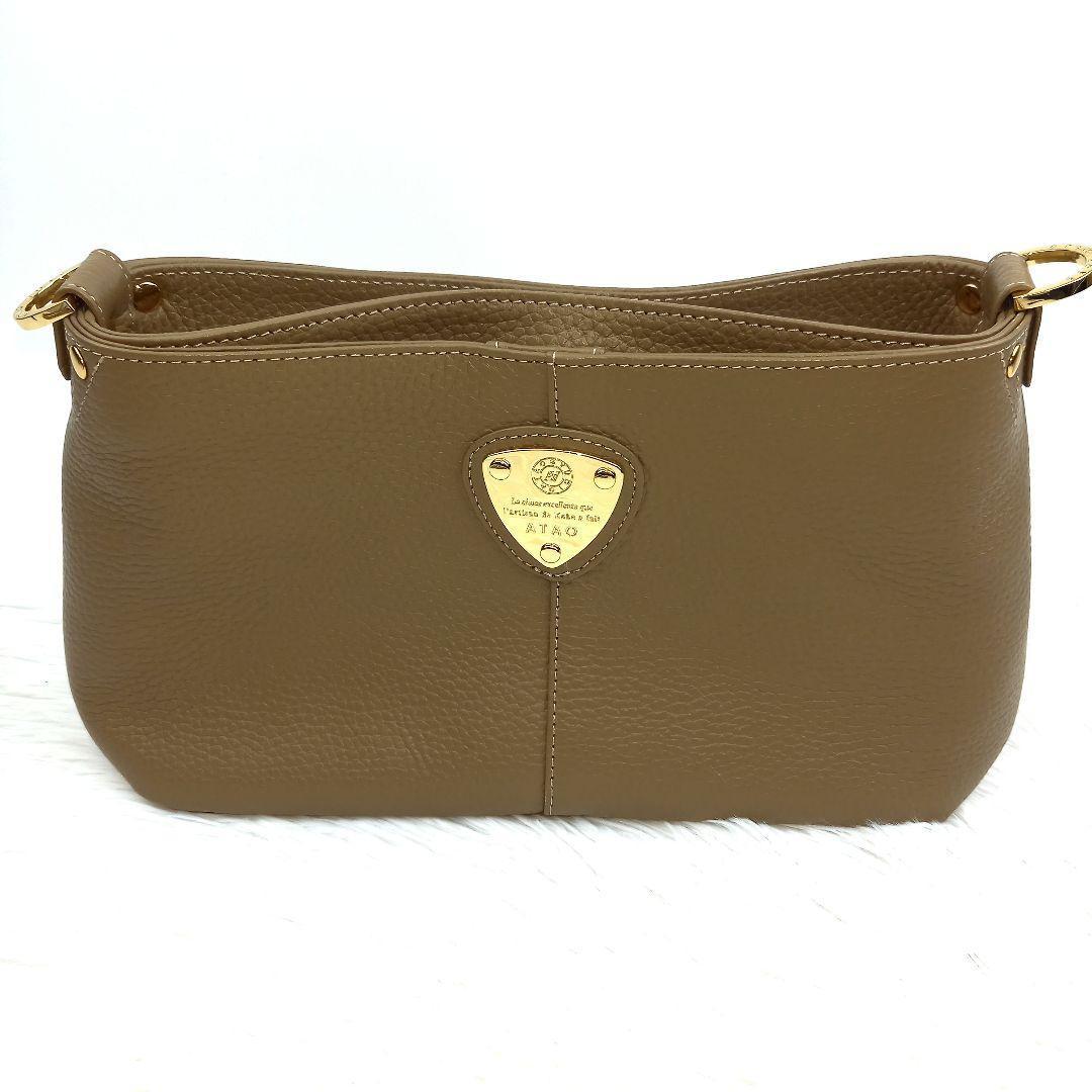 ✨極美品✨アタオ ATAO chivy トープ 2way ミニバッグ - メルカリ