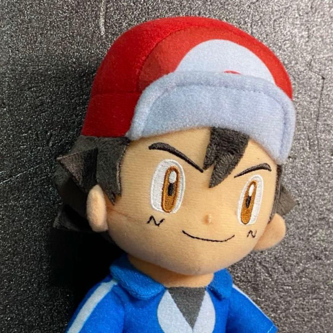 ポケモン サトシ タグ付き ぬいぐるみ カロス地方 セキグチ Sekiguchi