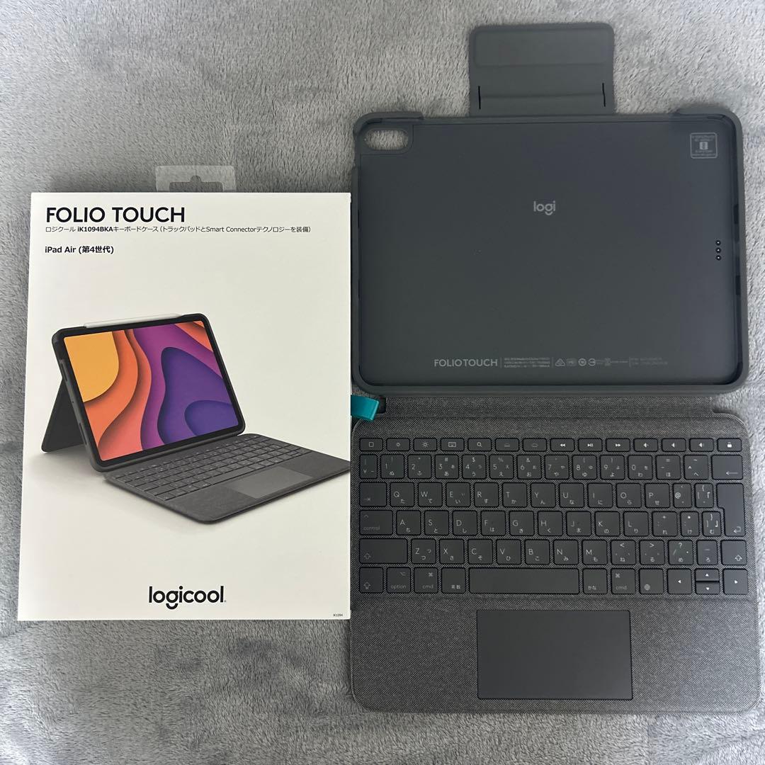 【美品】logicool Folio Touch iPad Air キーボード Amazon.co.jp: ロジクール Logicool iPad Air 2022 第5世代 2020 第4