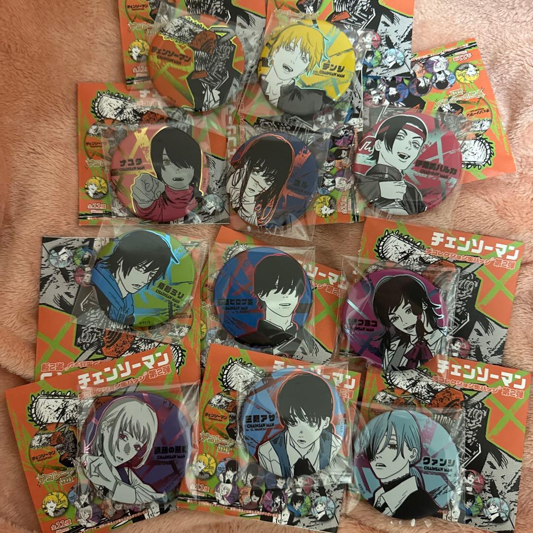 チェンソーマン デコレクション缶バッジ 第2弾 全11種