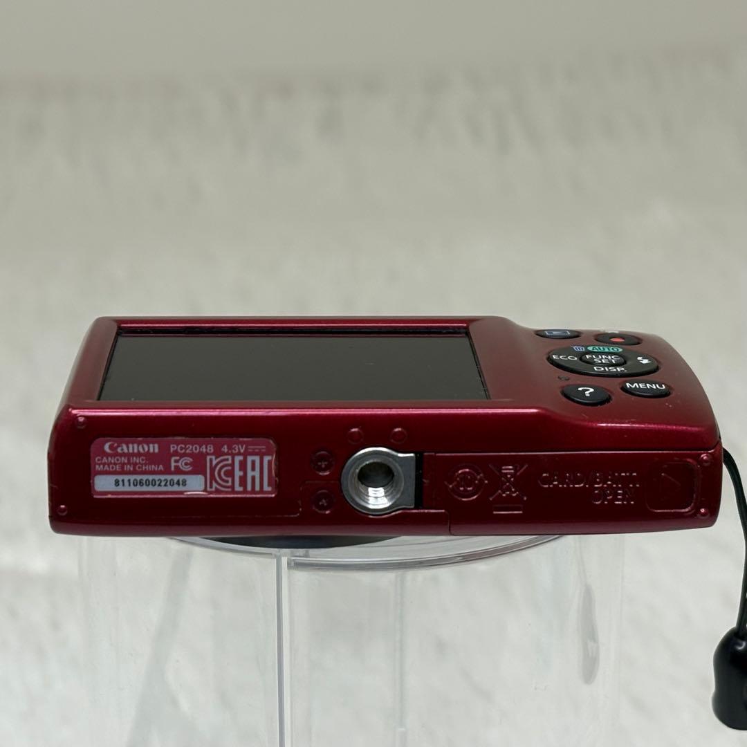 Canon カメラ IXY 120 PC2048 充電器 赤 コンデジ 動作品 - メルカリ