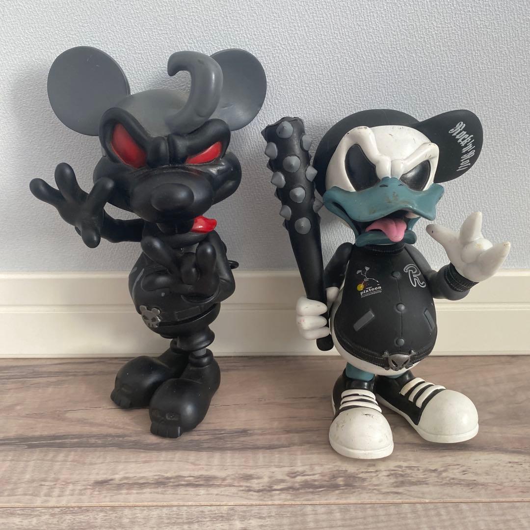 デビルミッキー ドナルド フィギュア セット - メルカリ