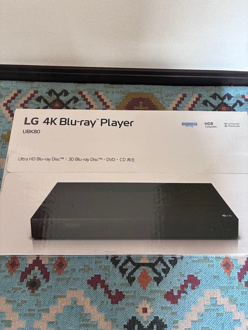 ⭐️値下⭐️ほぼ新品。 LG 4K Ultra HD ブルーレイプレーヤーUBK80 UBK80 | ブルーレイ / DVDプレーヤー | テレビ/AV機器 | LG