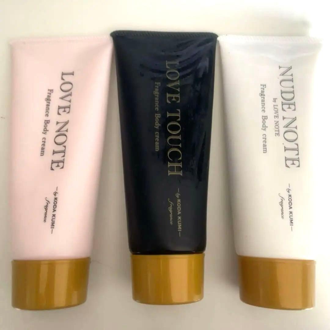 倖田來未LOVENOTE、NUDENOTE、NUDE TOUCHボディクリーム 倖田來未フレグランスシリーズから、ボディクリームが登場！ - NEWS