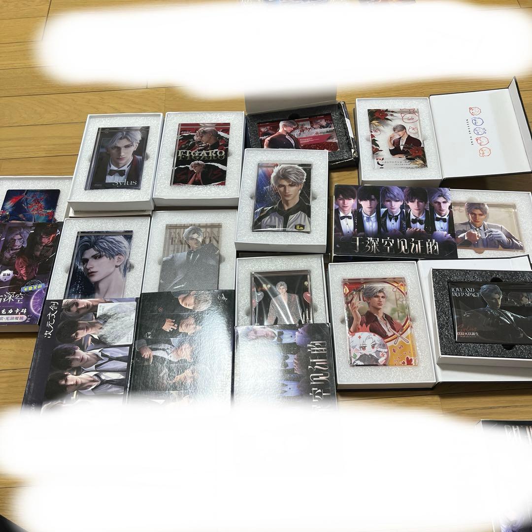 恋と深空　シン　アクリルブロック 単品】恋と深空 シン アクリルブロック 直筆お手紙 ぬいぐるみ 日本語