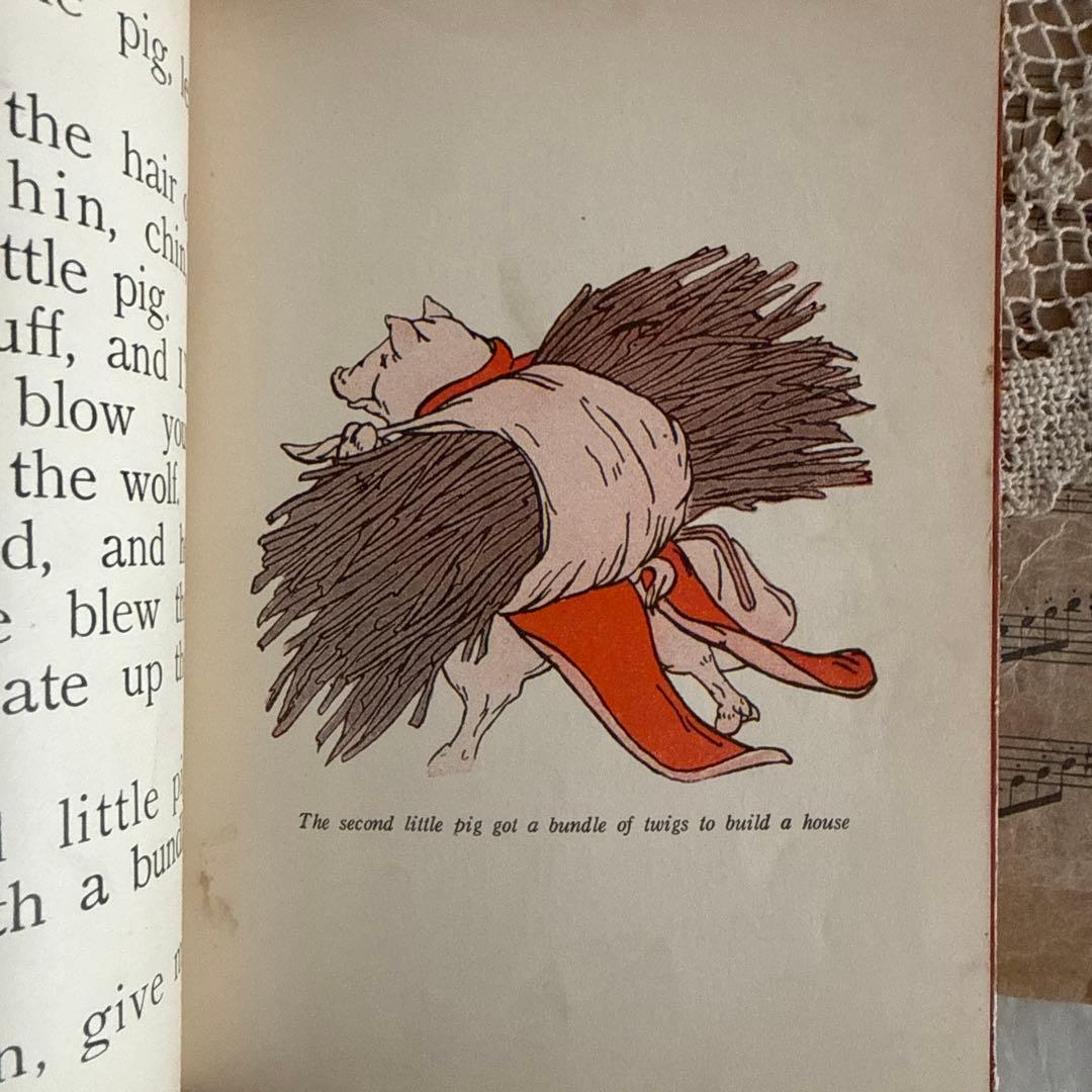 まとめ売り1920年 可愛いアンティーク絵本 洋書 古書ジャンク