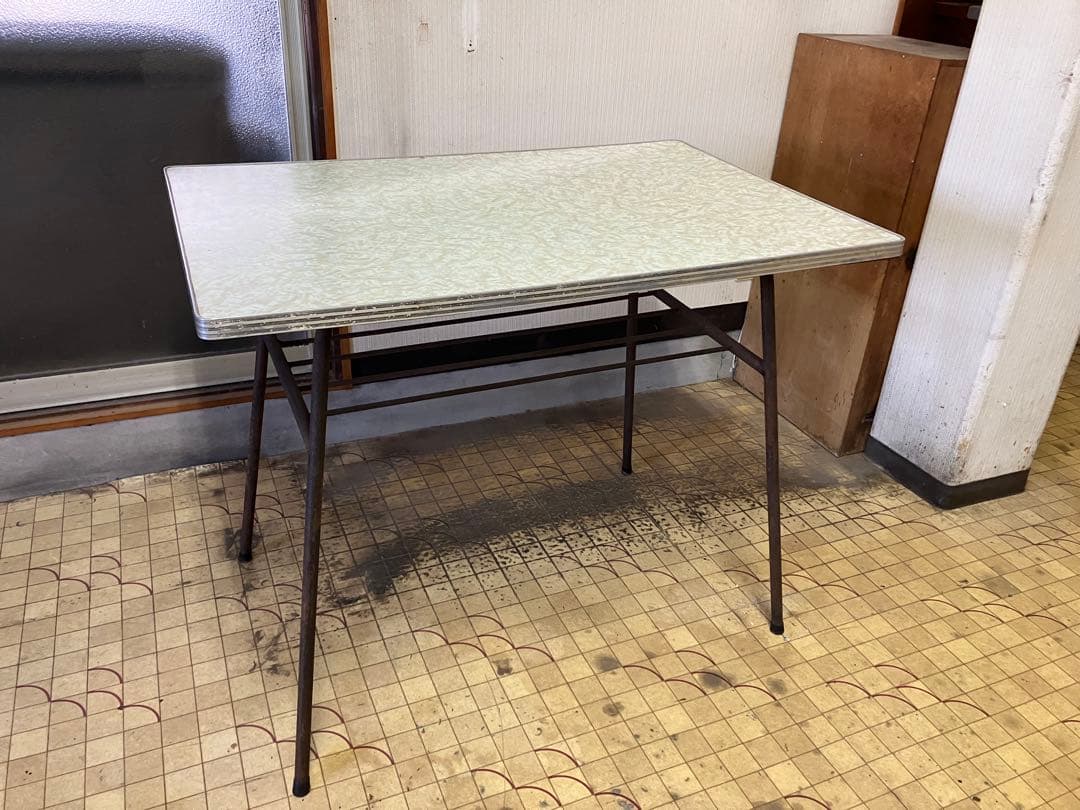 昭和レトロ商品 アンティークパイプテーブル - メルカリ