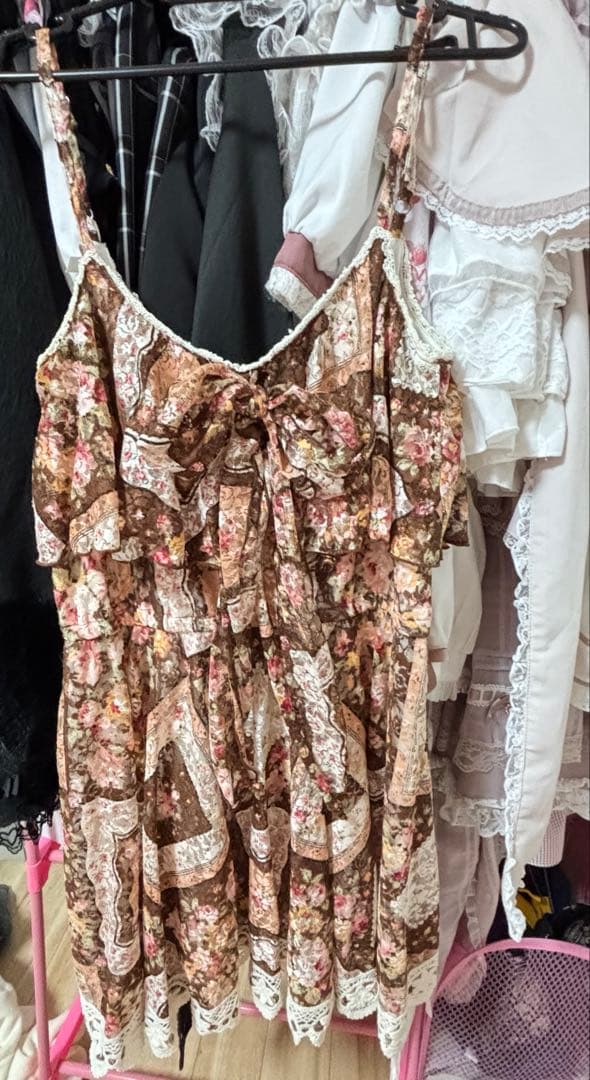 リズリサ ビッグおリボン パッチワーク柄ミニワンピース チェックリボンケープワンピース ｜ LIZ LISA（リズリサ）公式通販