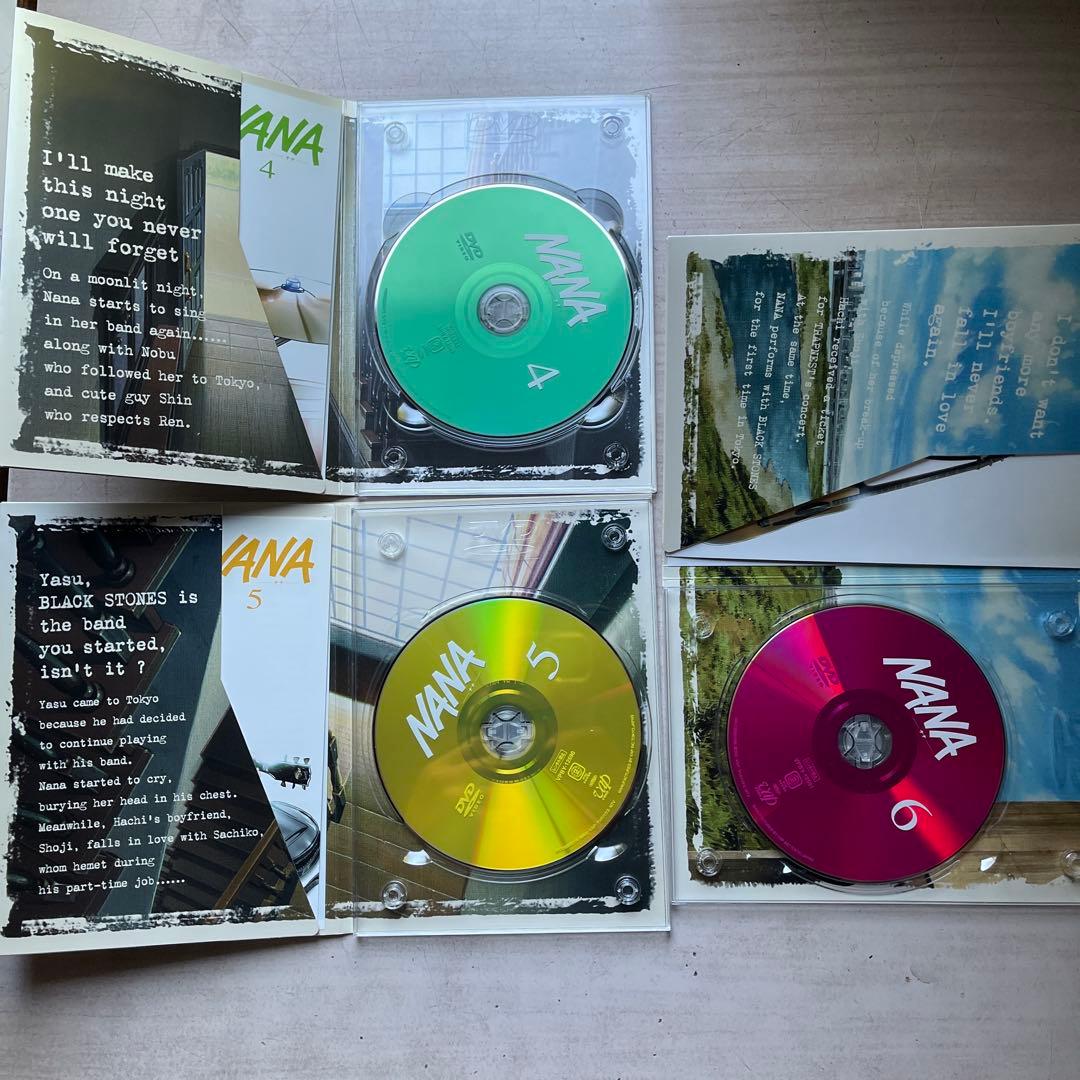 NANA DVD 全18巻セット(中古品、美品、No.7.8のみ未開封品)