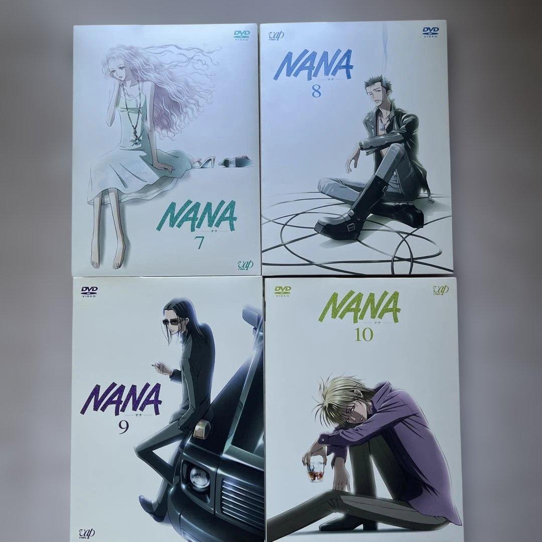 NANA DVD 全18巻セット(中古品、美品、No.7.8のみ未開封品)