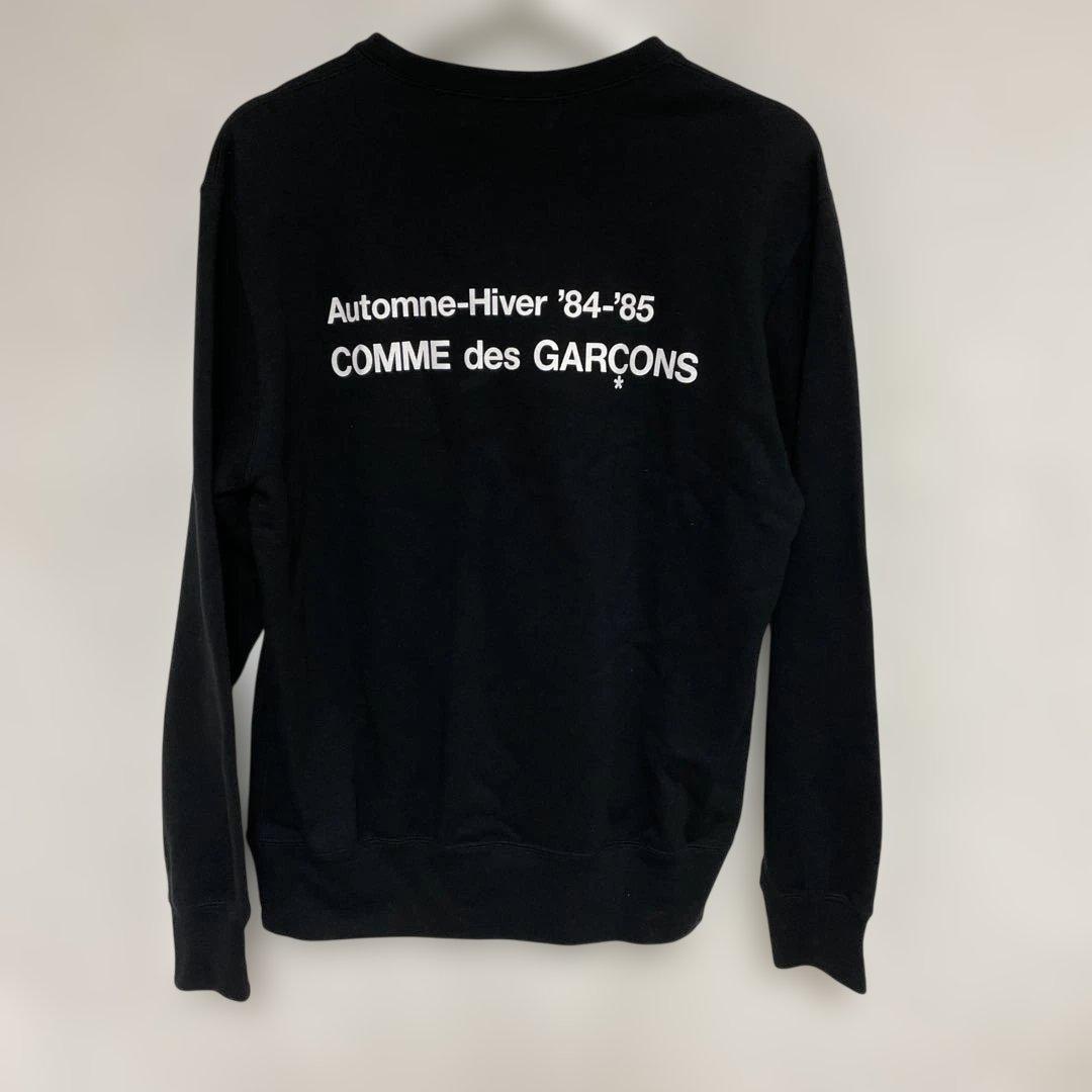 CDG 84-85 スタッフロゴ スウェット M ブラック 未使用 - メルカリ