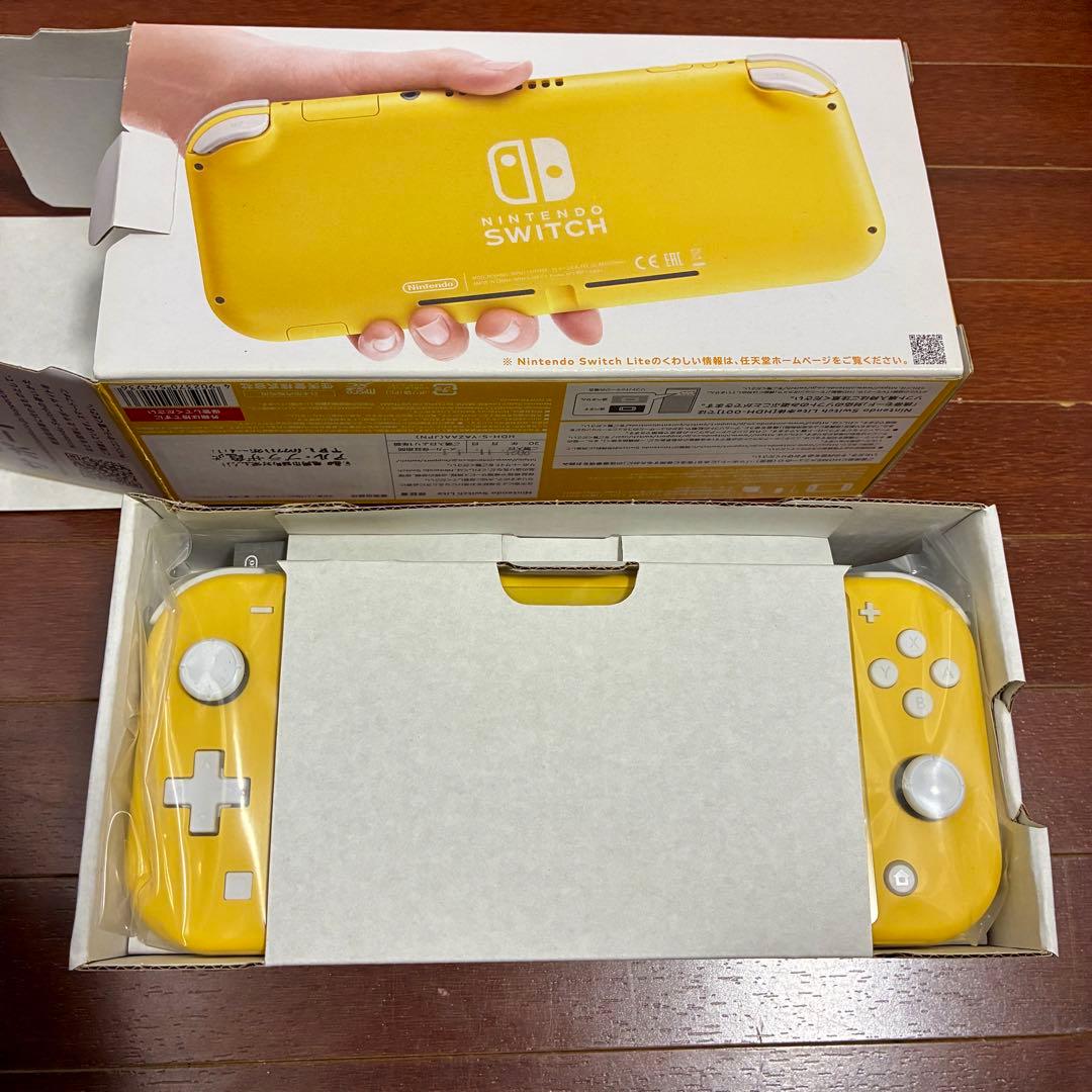 未使用 箱ダメージあり Nintendo Switch Lite イエロー 本体 - メルカリ