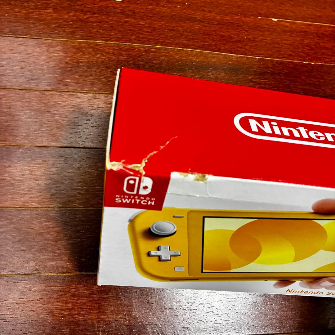 未使用 箱ダメージあり Nintendo Switch Lite イエロー 本体 - メルカリ