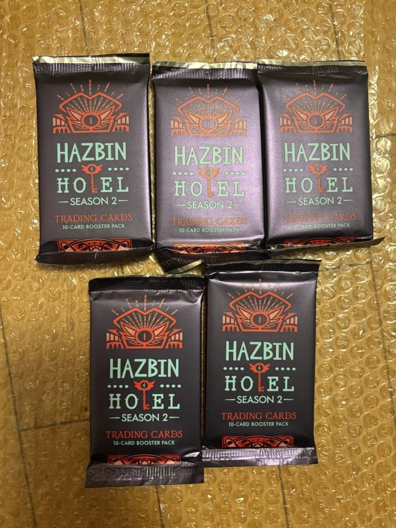 hazbin hotel ハズビンホテル カード シーズン2 5パック - メルカリ