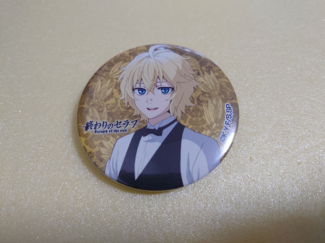 終わりのセラフ AGF限定 缶バッジ 百夜ミカエラ 終わりのセラフ』バースデイ缶バッジ 百夜ミカエラ BF2