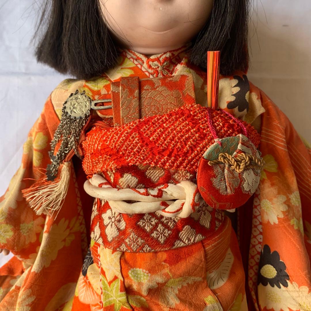 アンティーク 市松人形 徳山 40cm - メルカリ