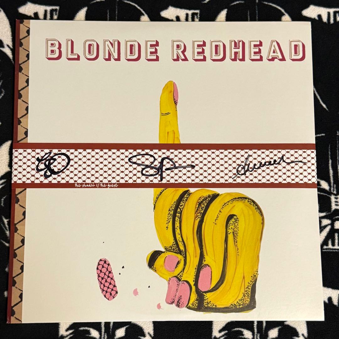 Blonde Redhead レコード 公式サイト限定 直筆サイン入 - メルカリ