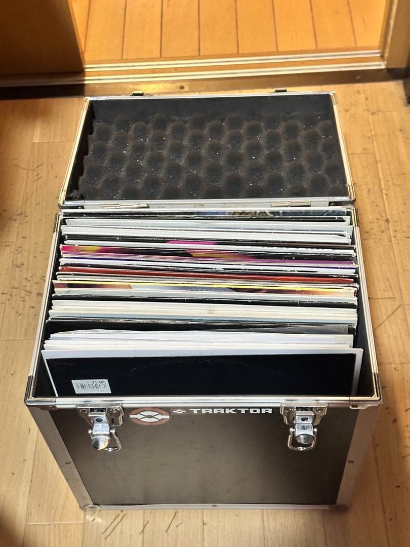 レコード64枚レコードハードケース レコードケース」「レコードボックス」「レコードハードケース」「DJC