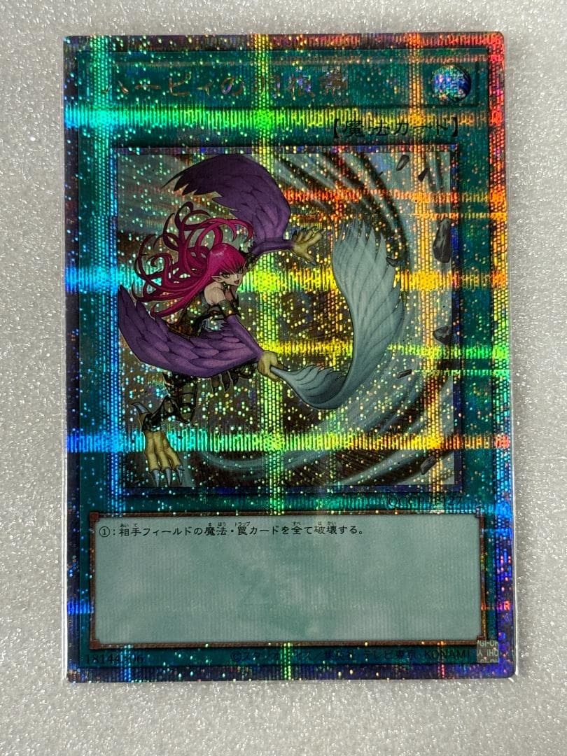 遊戯王 ハーピィの羽根帚 絵違い 25th QSCE QCCP-JP127 - メルカリ
